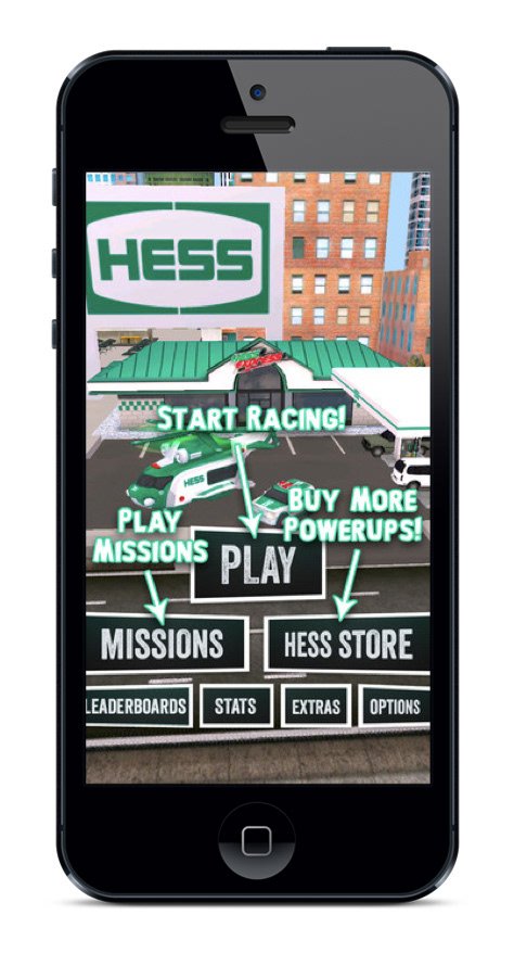 Hess Chopper iOS game concept render