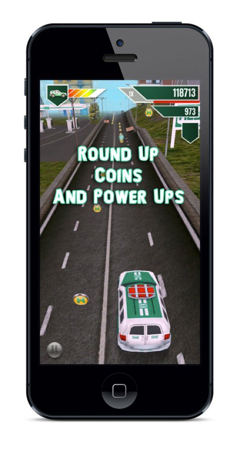 Hess Chopper iOS game concept render