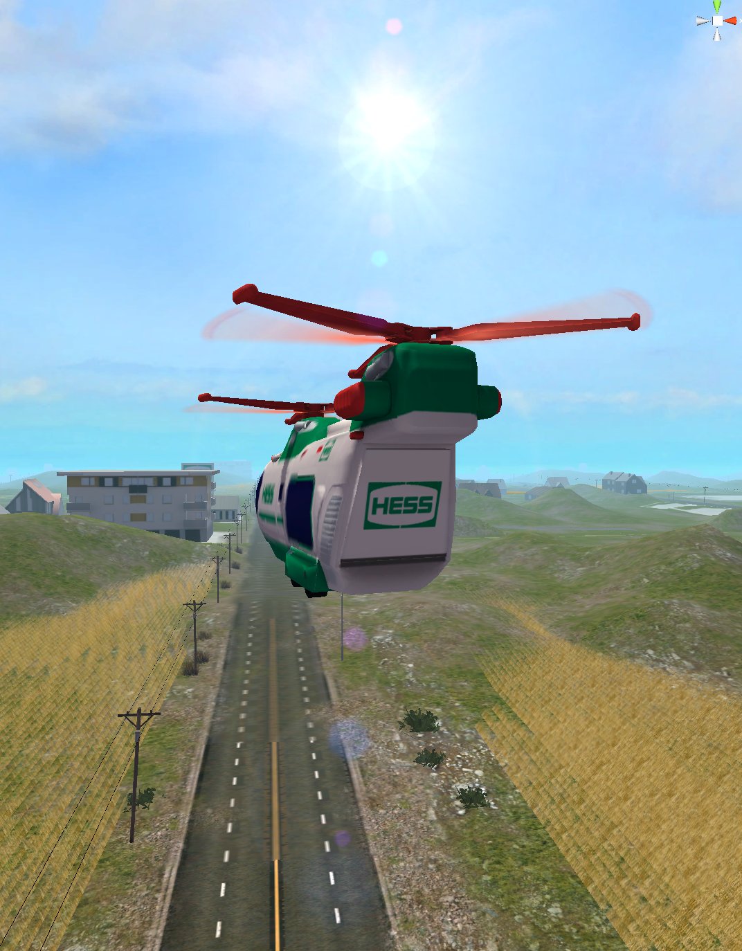 Hess Chopper procedural road texture in Substance Designer
