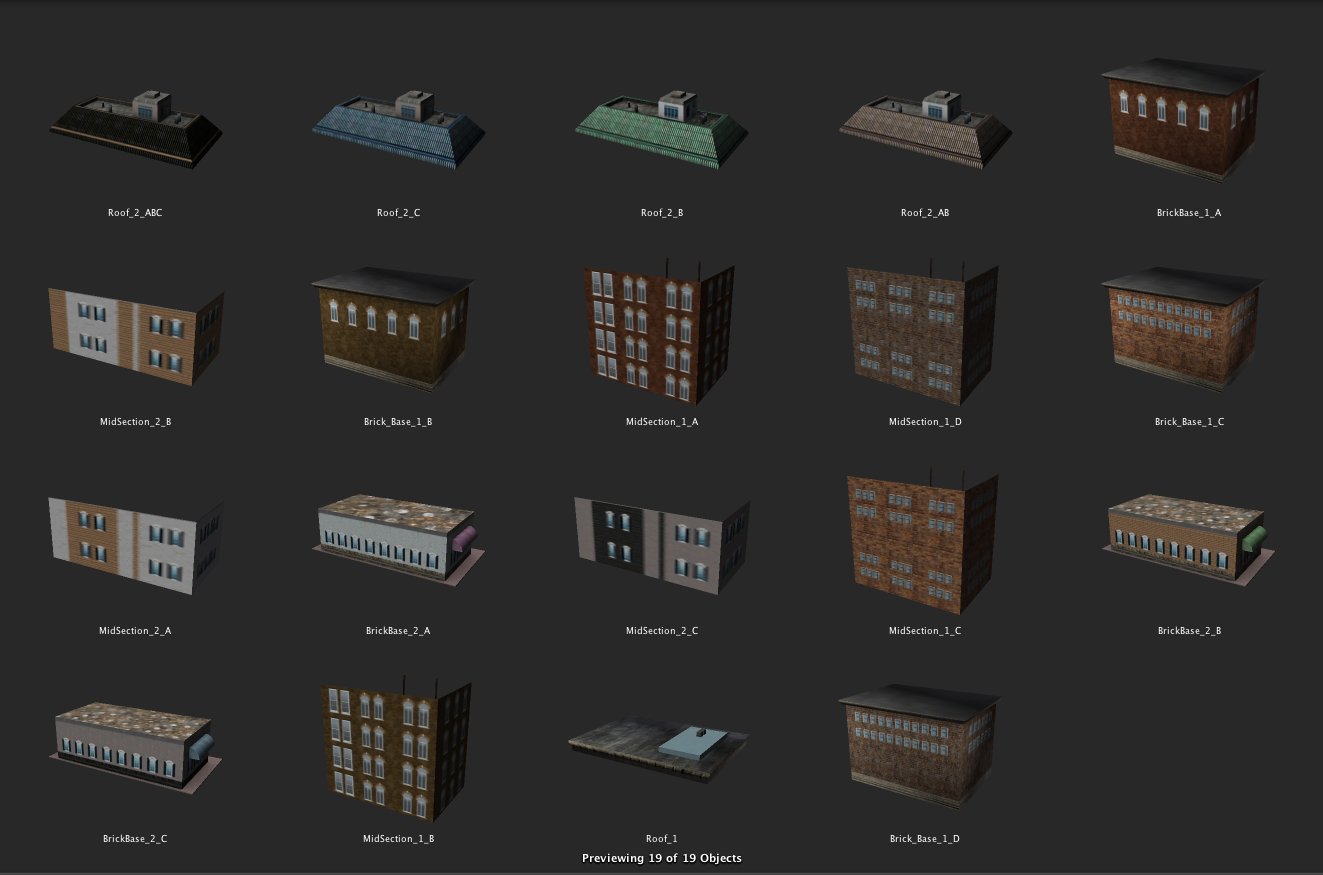 Hess Chopper level segments in Unity 3D