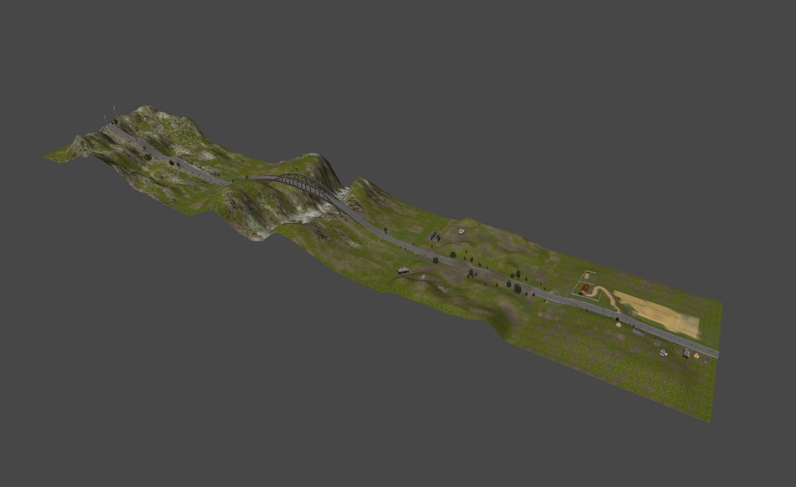 Hess Chopper level design screenshot