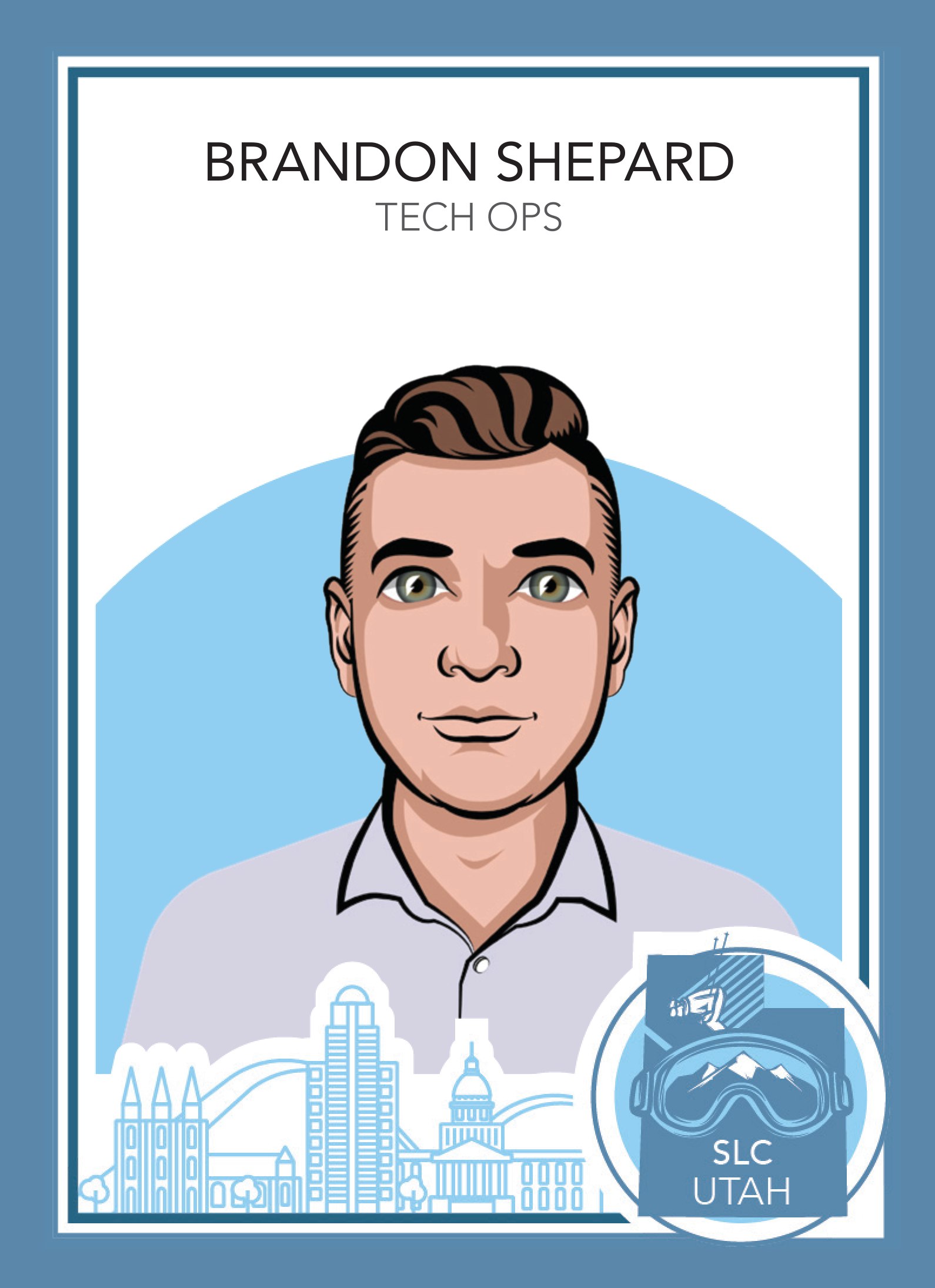 MySudo trading card: BRANDON SHEPARD — TECH OPS