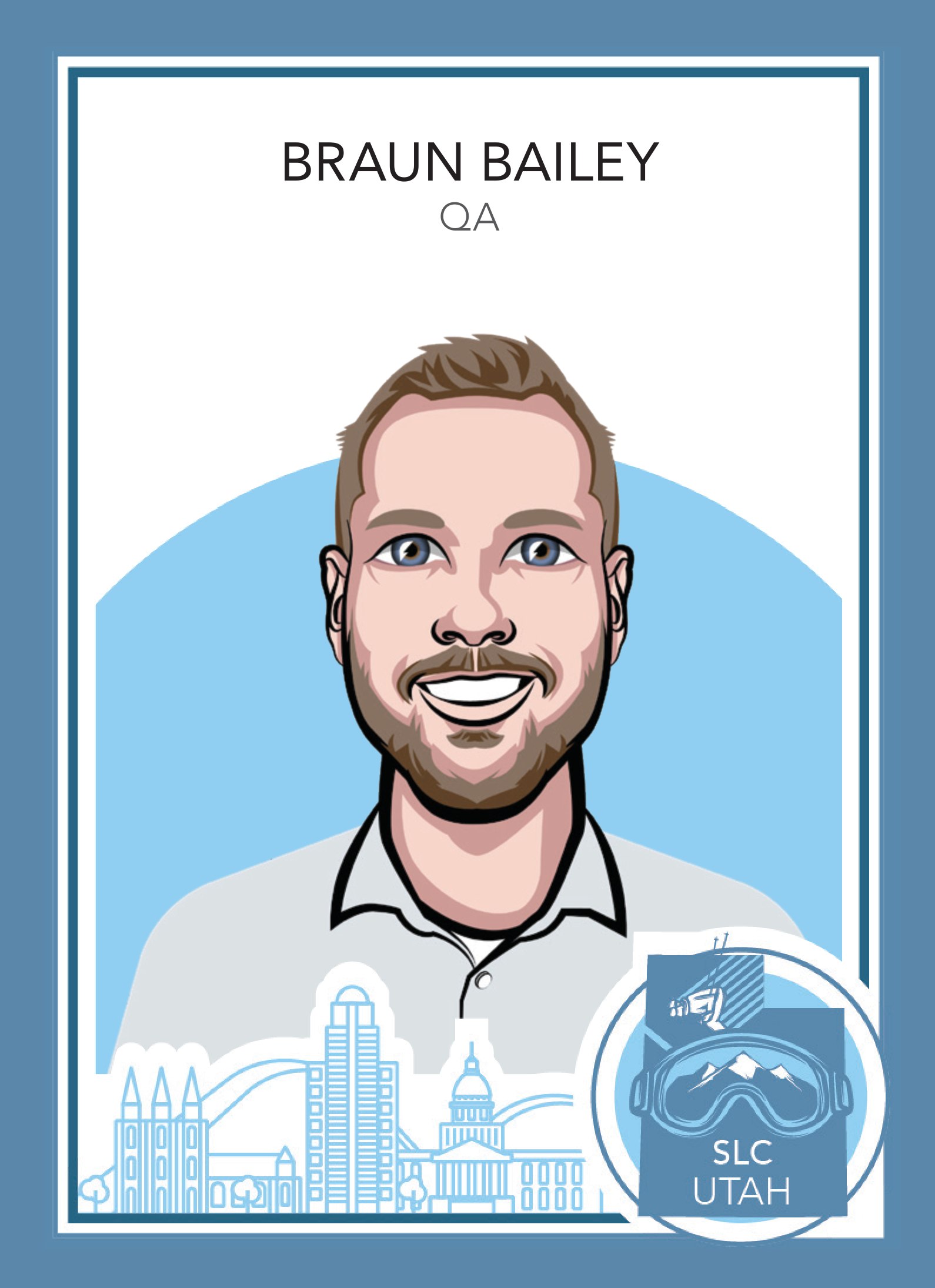 MySudo trading card: BRAUN BAILEY — QA