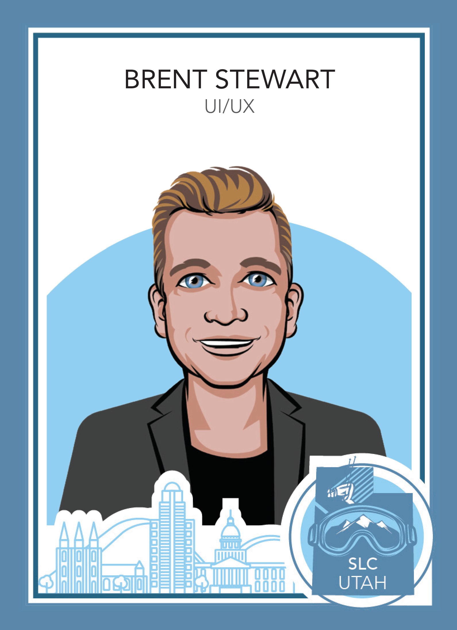 MySudo trading card: BRENT STEWART — UI/UX
