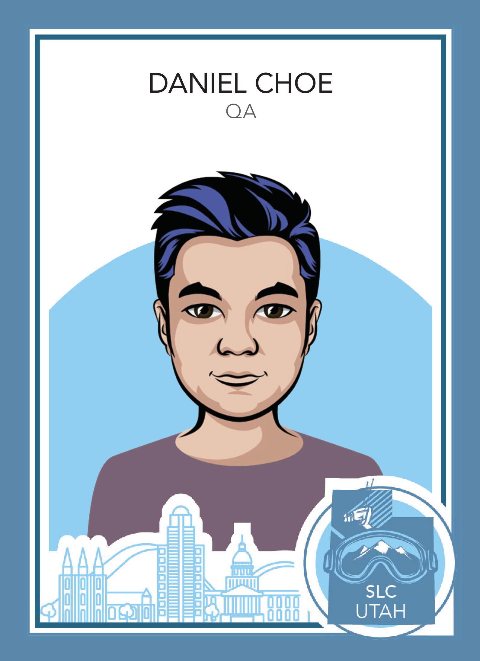 MySudo trading card: DANIEL CHOE — QA