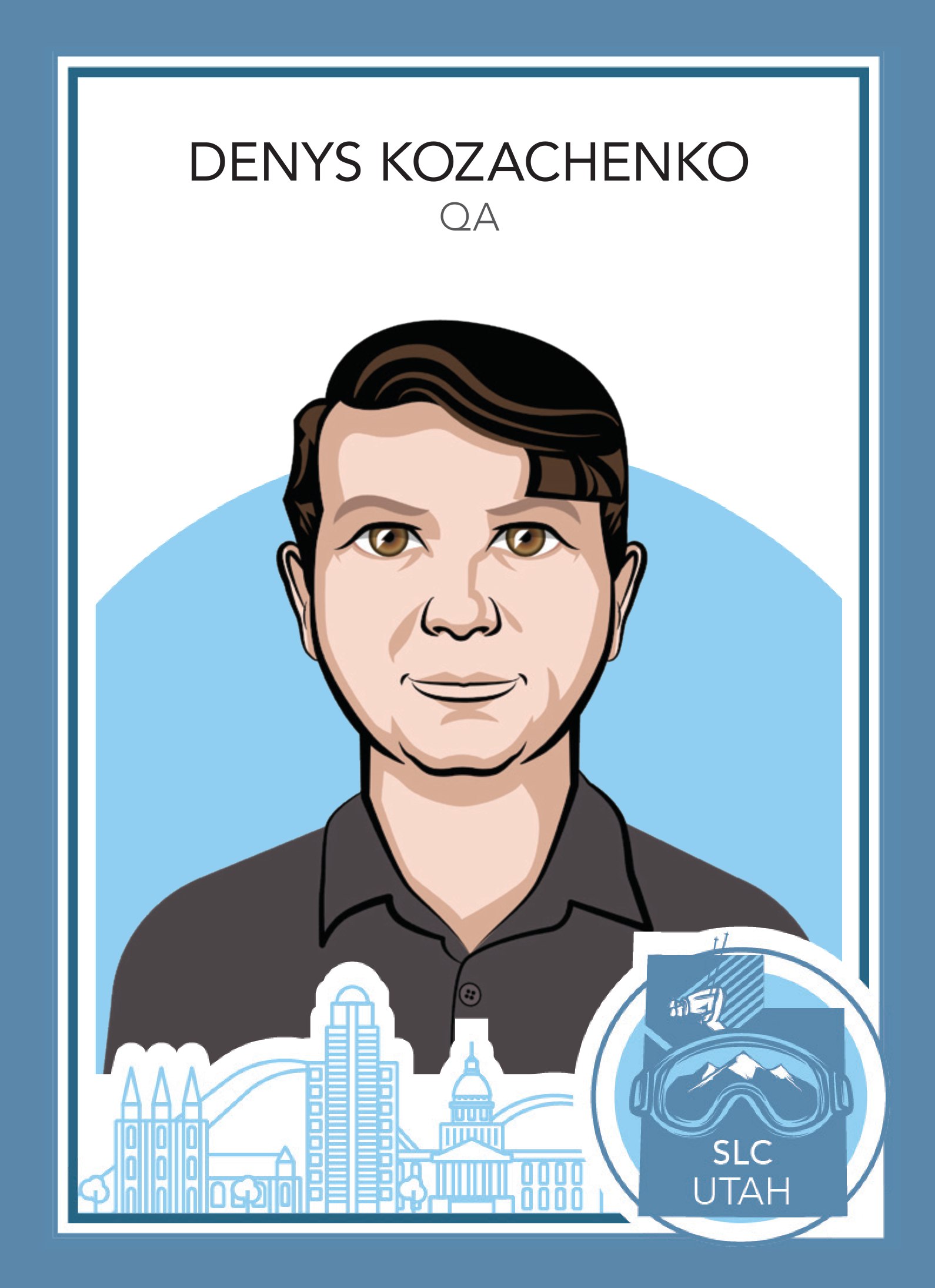 MySudo trading card: DENYS KOZACHENKO — QA