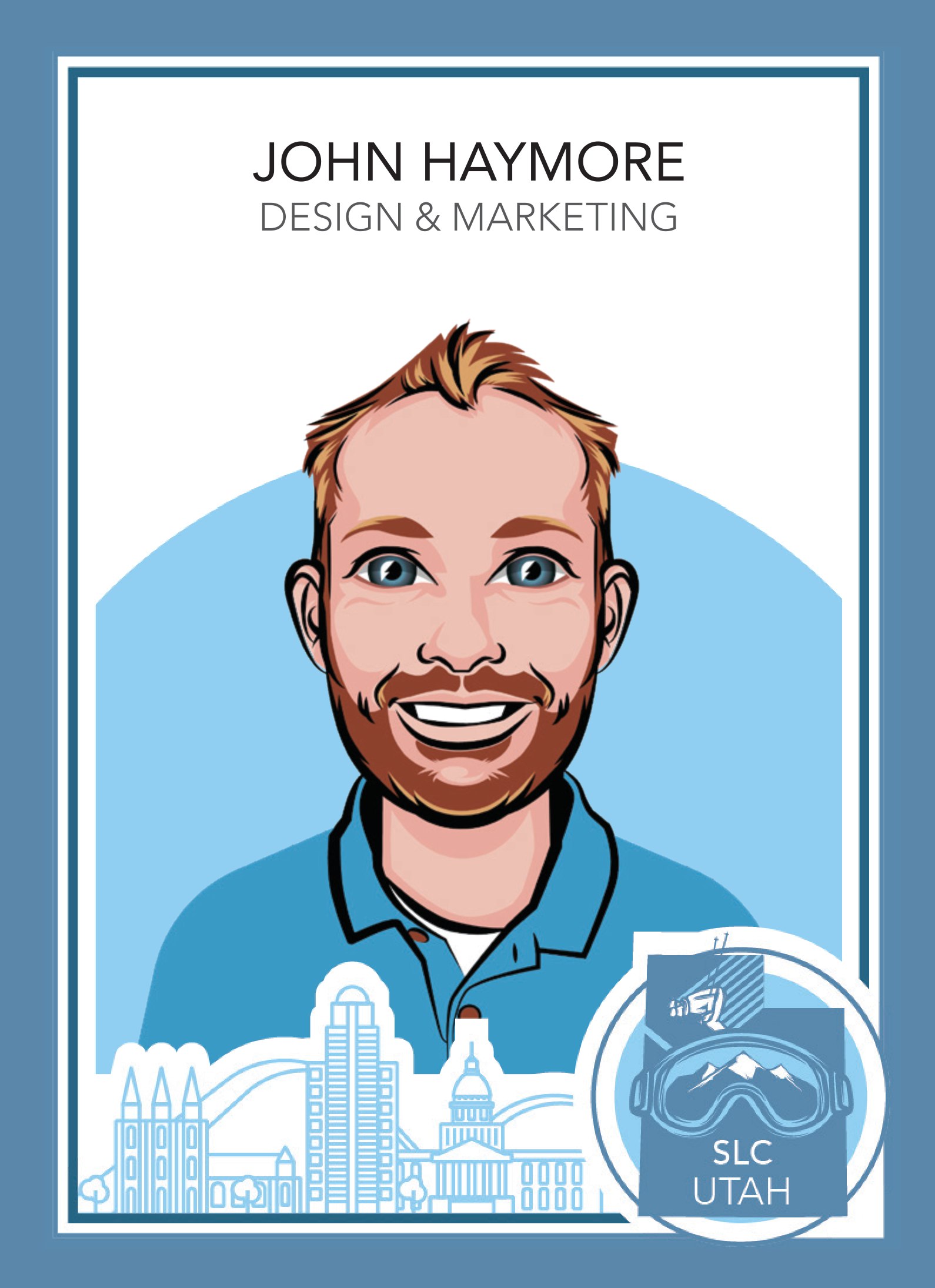 MySudo trading card: JOHN HAYMORE — DESIGN & MARKETING