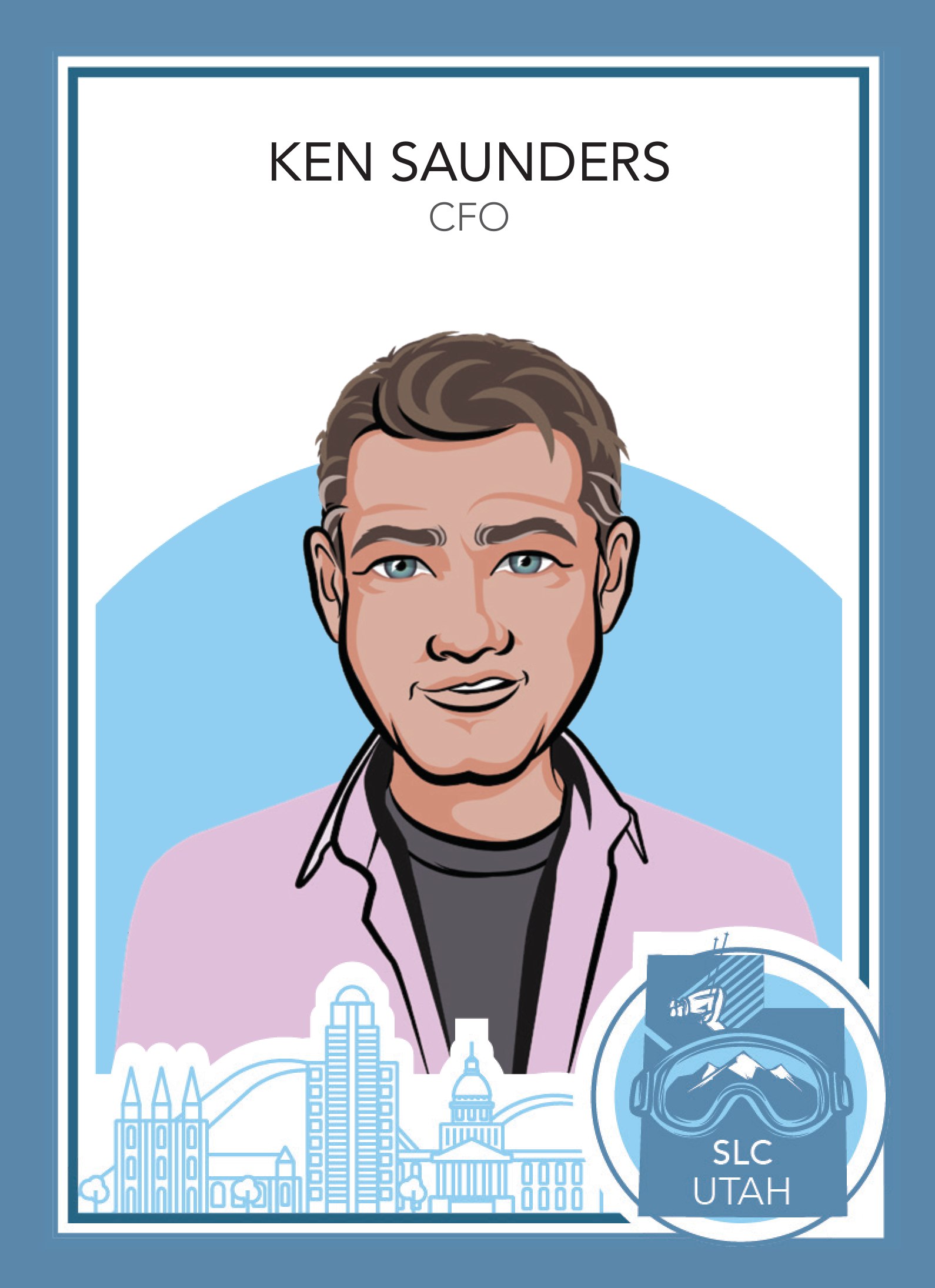 MySudo trading card: KEN SAUNDERS — CFO