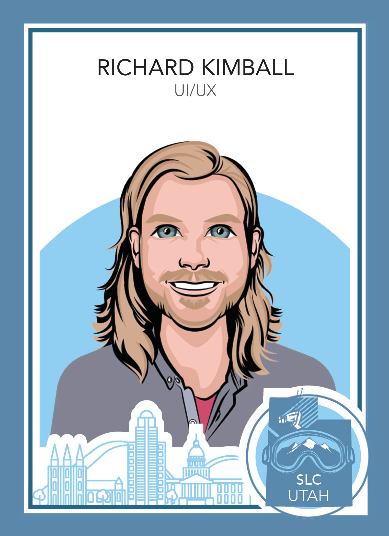 MySudo trading card: Richard Kimball, UI/UX
