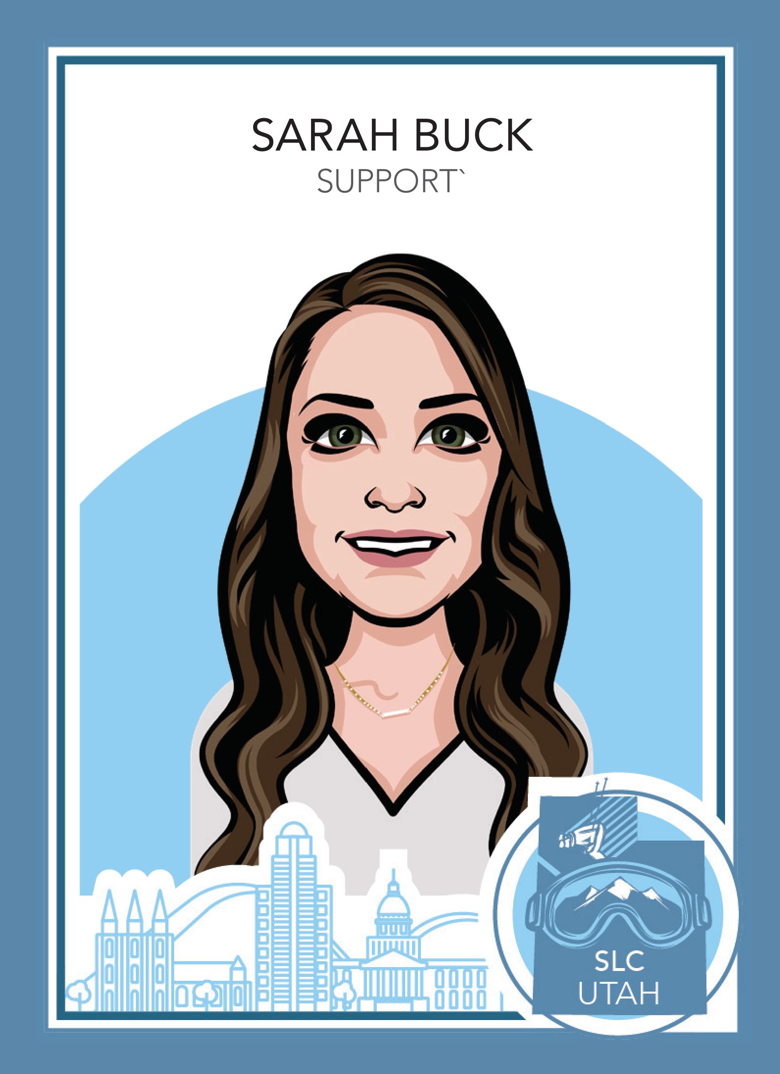 MySudo trading card: SARAH BUCK — SUPPORT