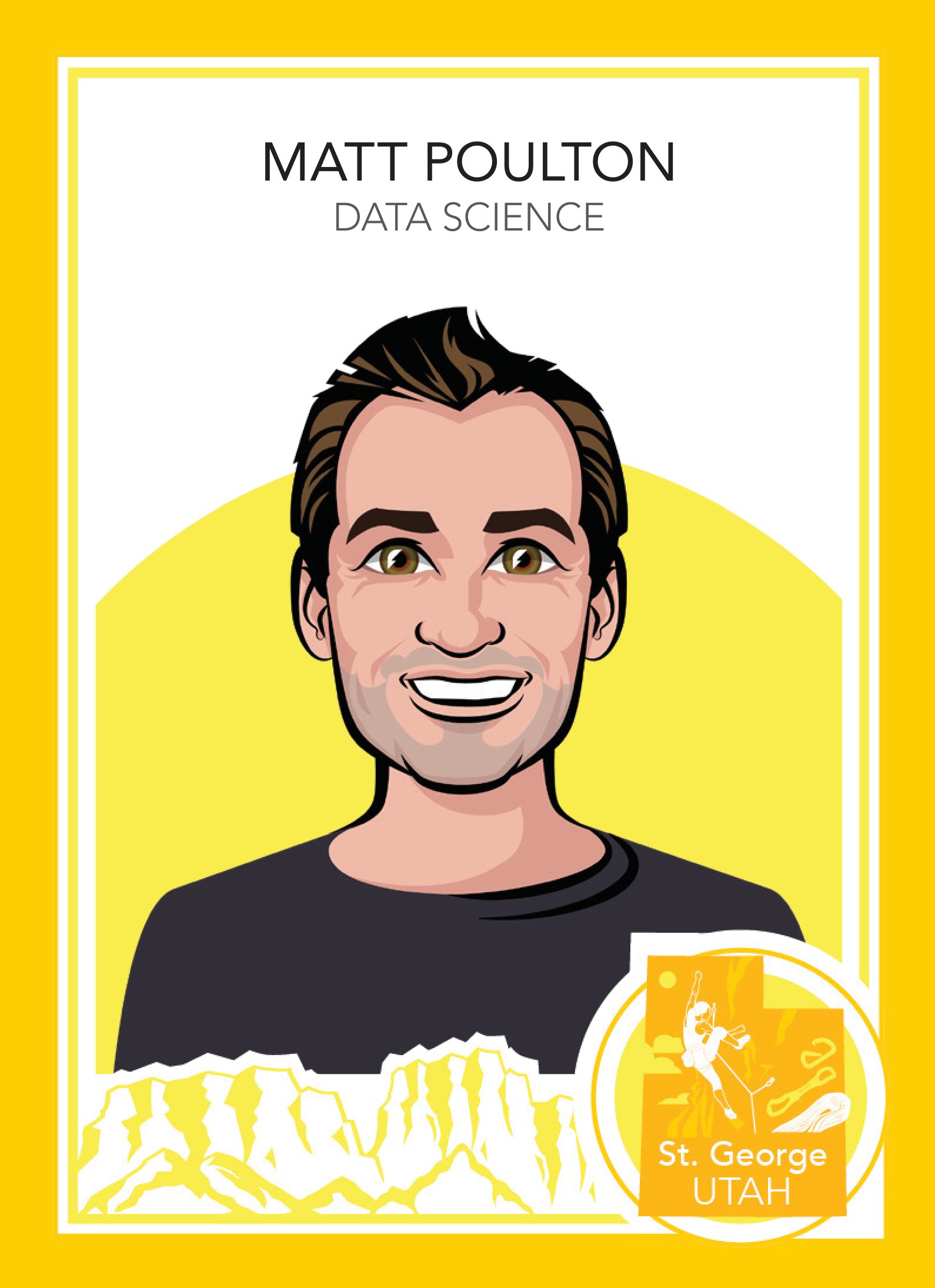 MySudo trading card: MATT POULTON — DATA SCIENCE