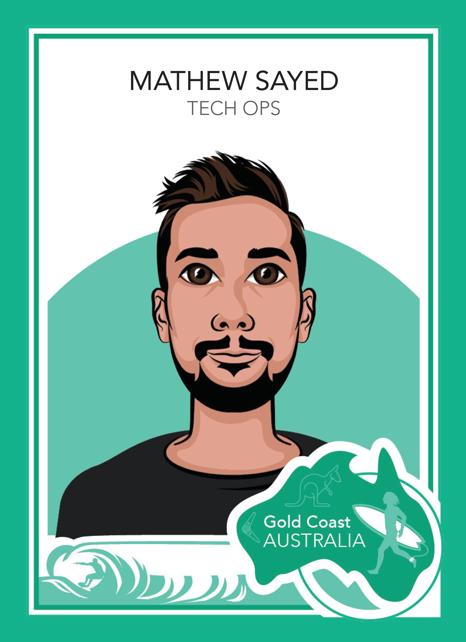 MySudo trading card: MATHEW SAYED — TECH OPS