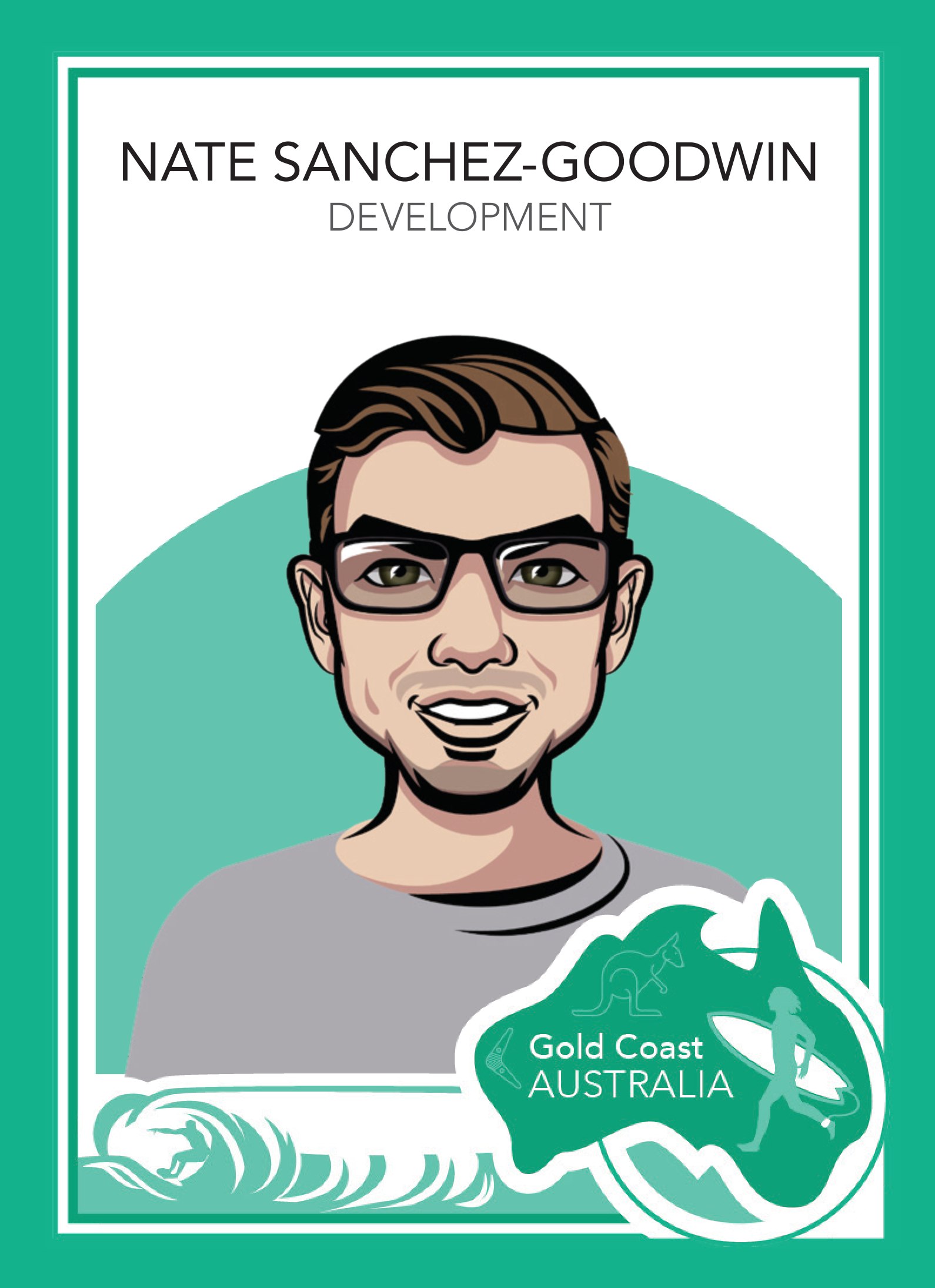 MySudo trading card: NATE SANCHEZ-GOODWIN — DEVELOPMENT