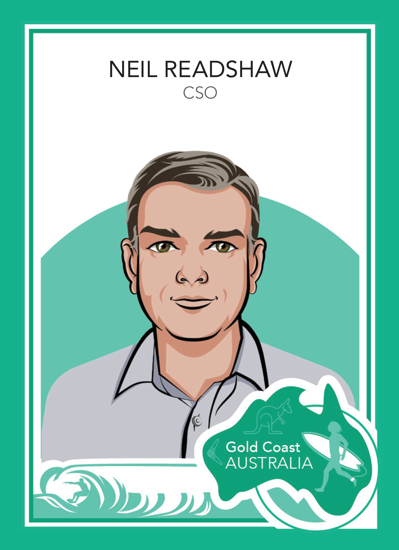 MySudo trading card: NEIL READSHAW — CSO