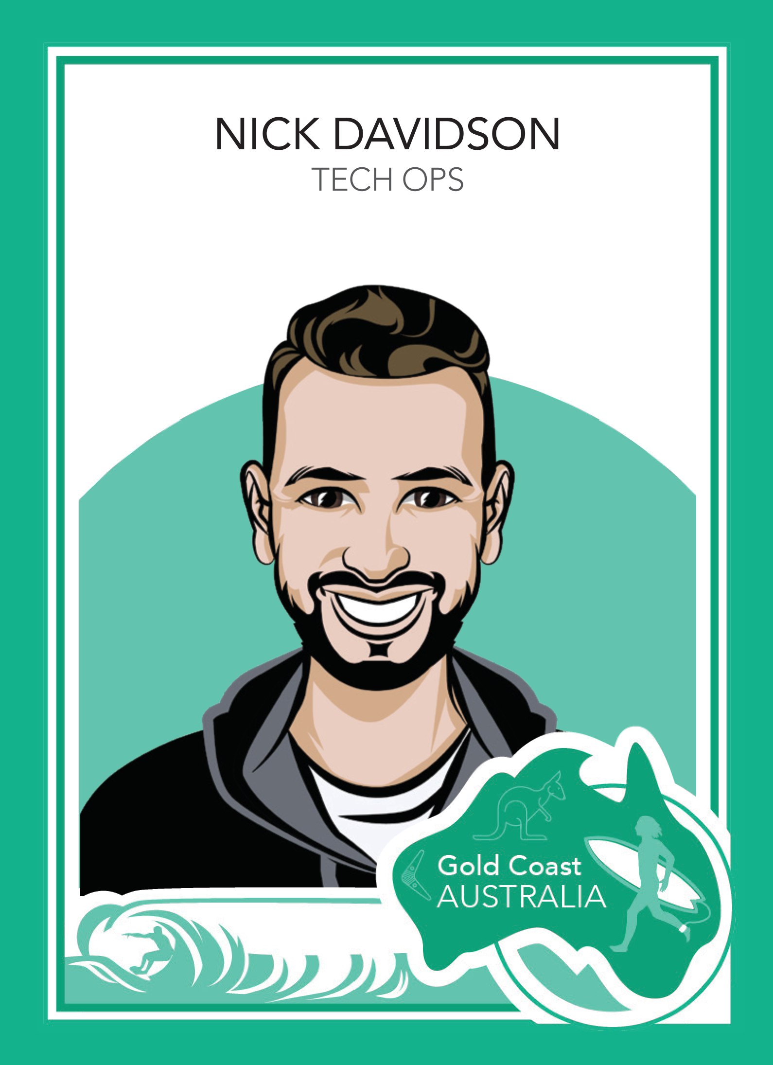 MySudo trading card: NICK DAVIDSON — TECH OPS
