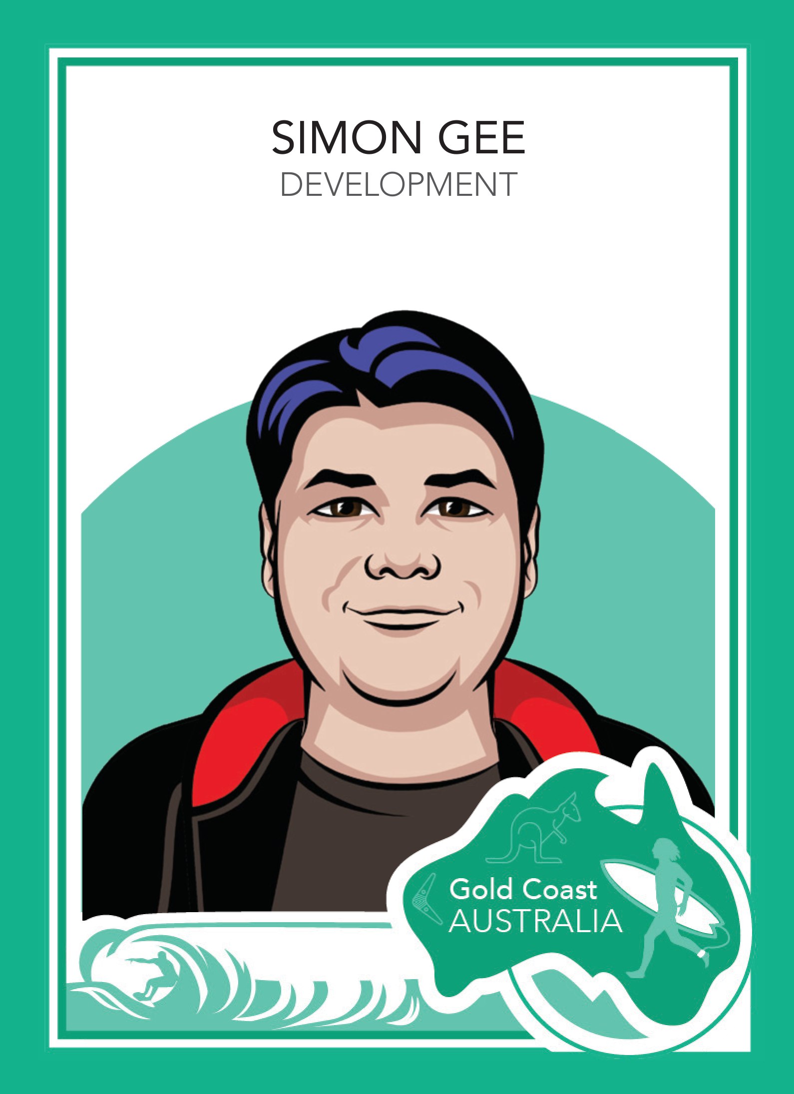 MySudo trading card: SIMON GEE — DEVELOPMENT