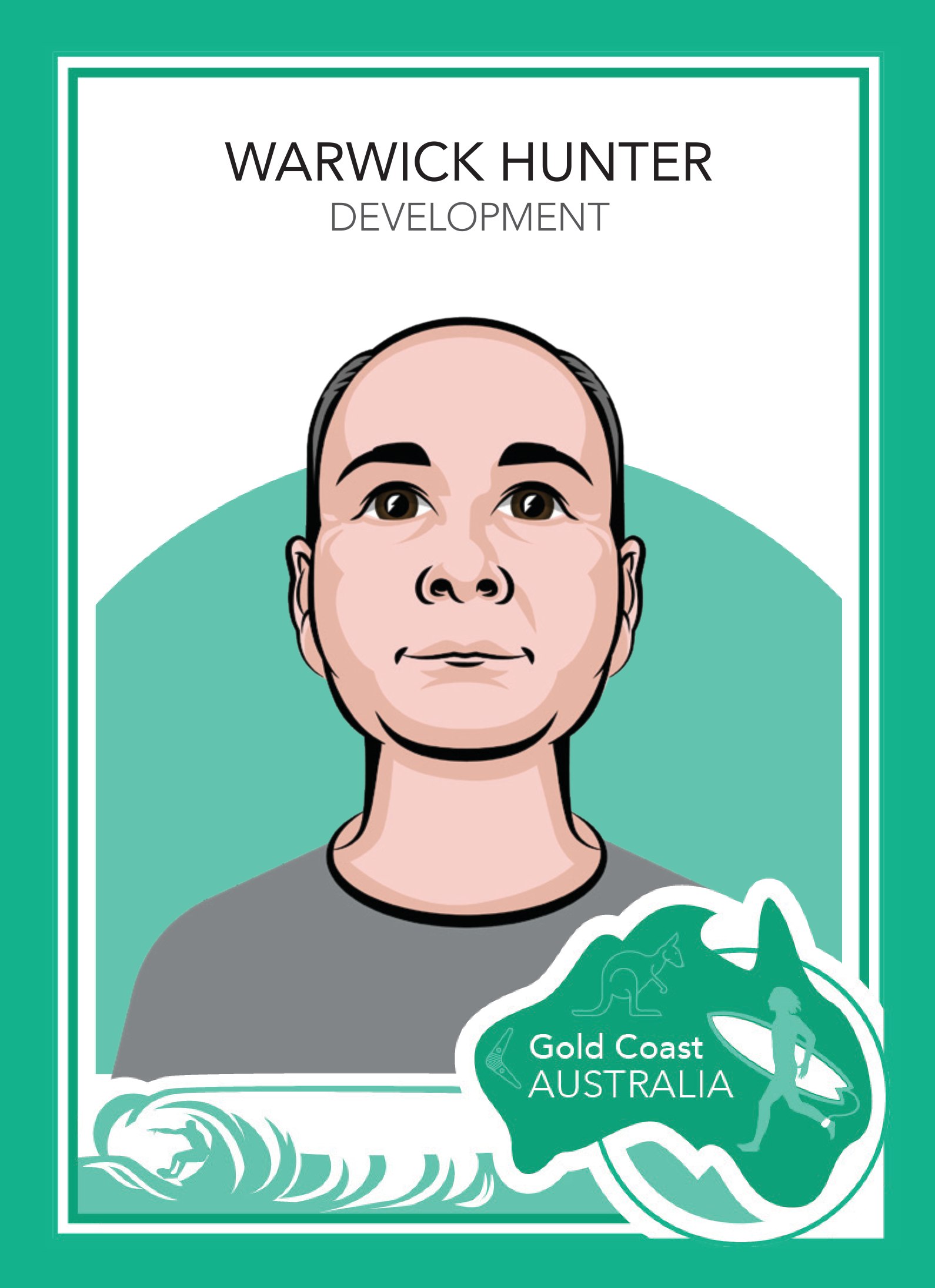 MySudo trading card: WARWICK HUNTER — DEVELOPMENT