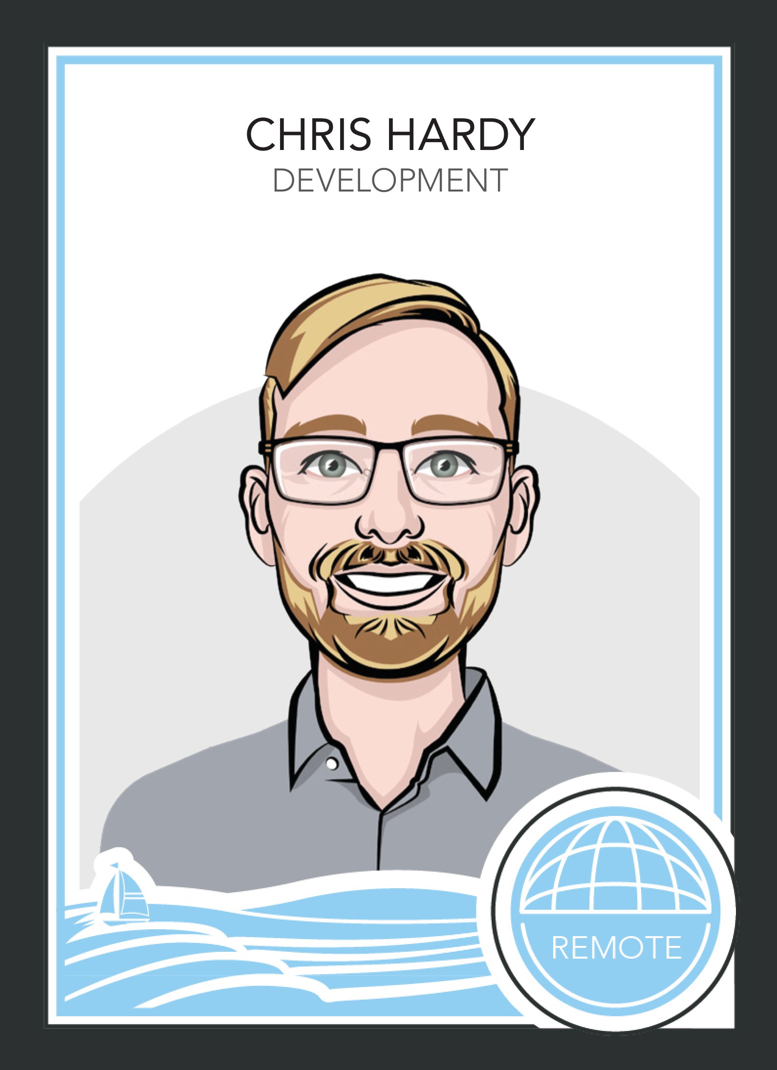 MySudo trading card: CHRIS HARDY — DEVELOPMENT