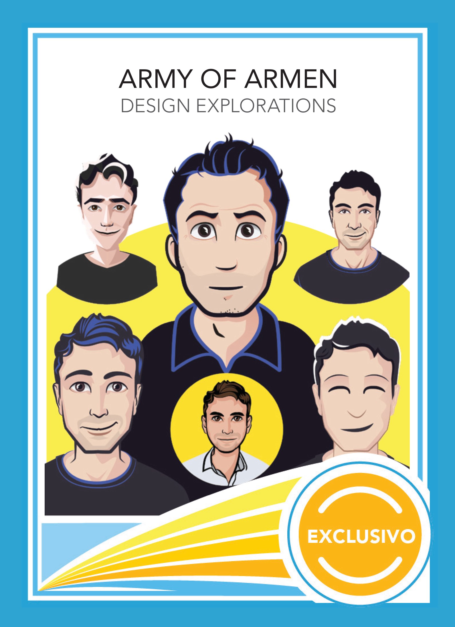 MySudo trading card: ARMY OF ARMEN — DESIGN EXPLORATIONS