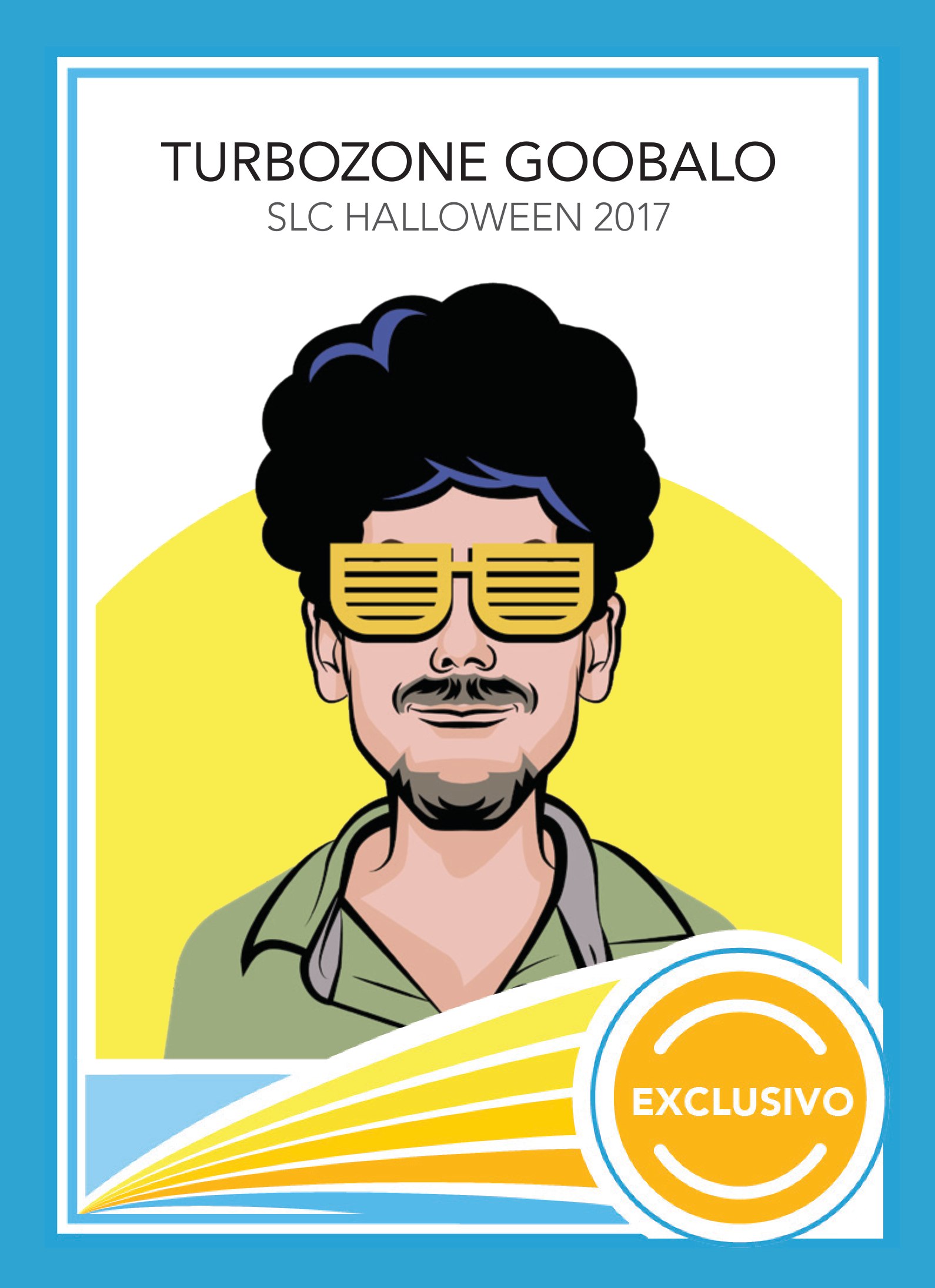 MySudo trading card: TURBOZONE GOOBALO — SLC HALLOWEEN 2017