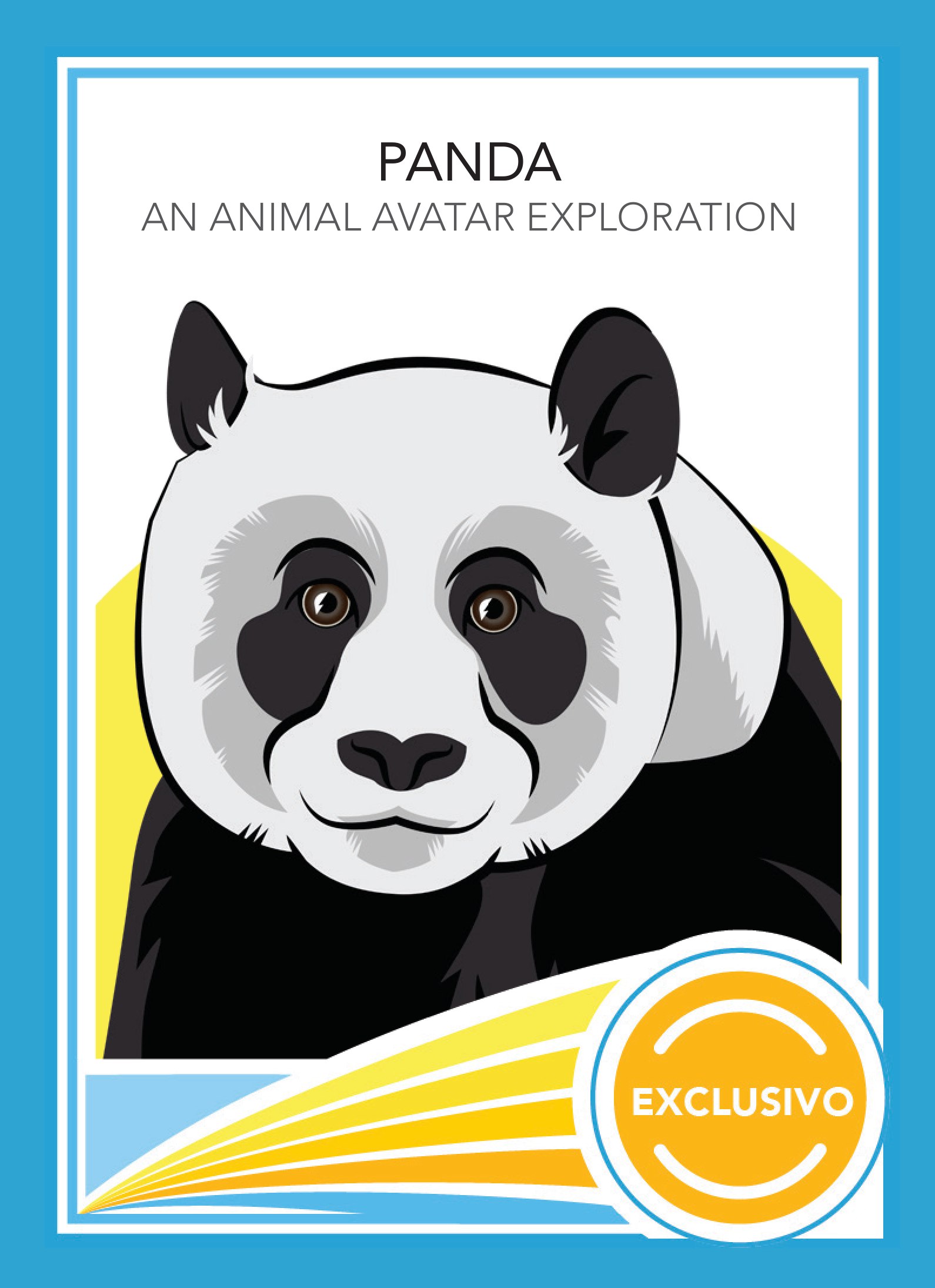 MySudo trading card: PANDA — AN ANIMAL AVATAR EXPLORATION