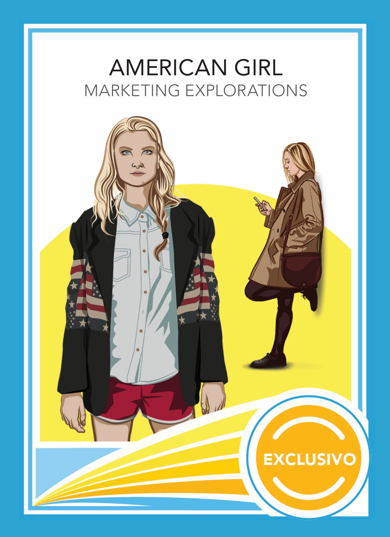 MySudo trading card: AMERICAN GIRL — MARKETING EXPLORATIONS