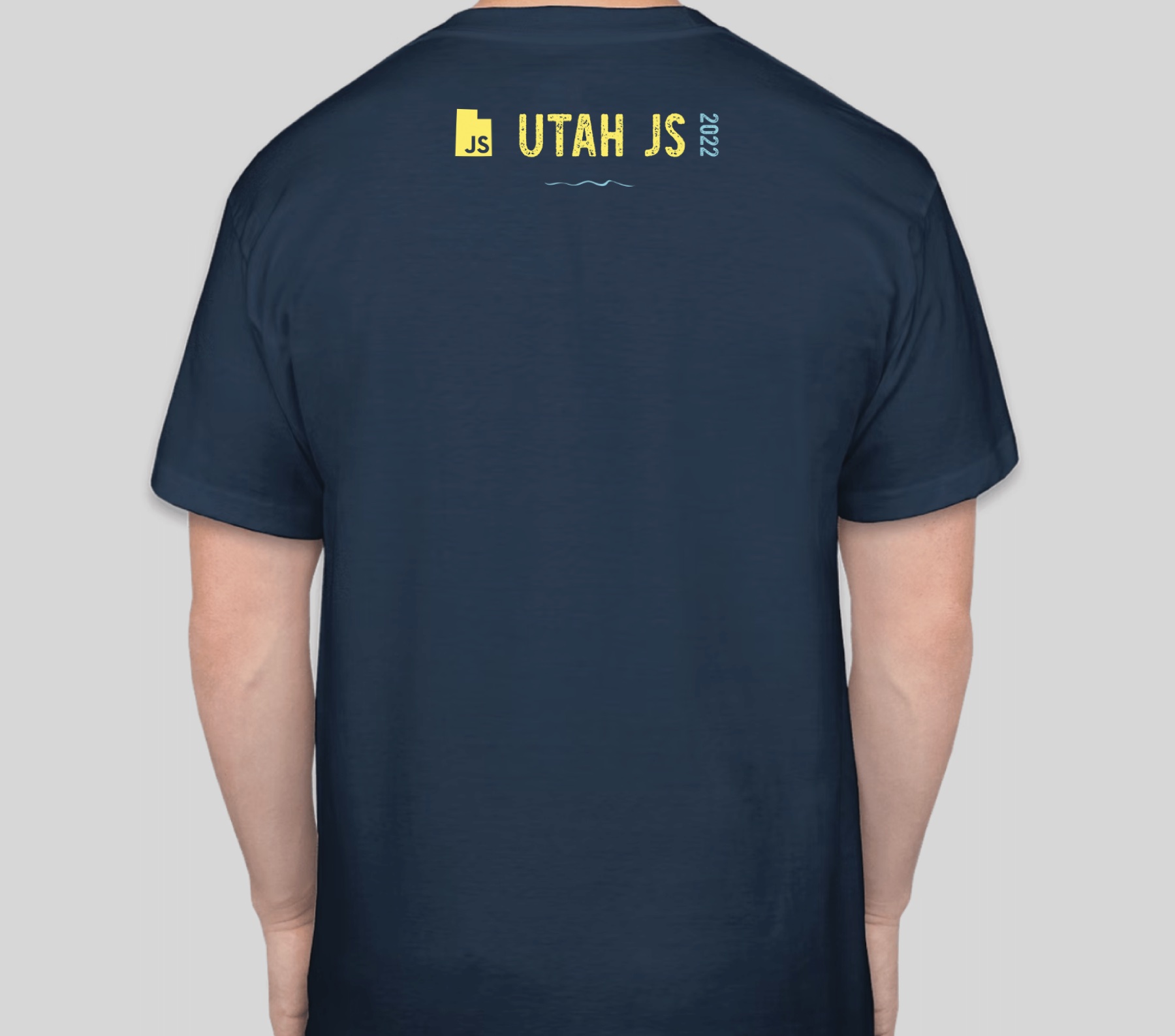 UtahJS 2022 t-shirt back